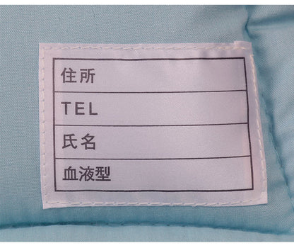 防炎協会認定 カネカロン防災頭巾 L 防災ずきん 日本製 大判Lサイズ防災クッション 46×30cm 小学生から大人まで