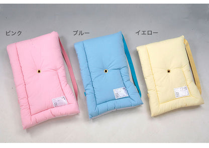 防炎協会認定 カネカロン防災頭巾 L 防災ずきん 日本製 大判Lサイズ防災クッション 46×30cm 小学生から大人まで