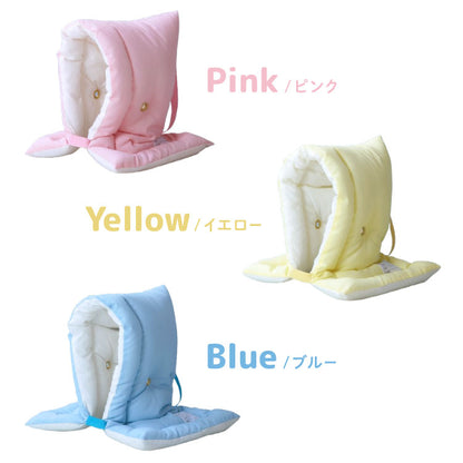 【5%OFF】防災ずきん Mサイズ 日本製 防災頭巾 防災協会認定 カネカロン 28×42cm 小学生 中高学年 大人 学校 保育園 幼稚園 防災グッズ 防炎 子ども キッズ