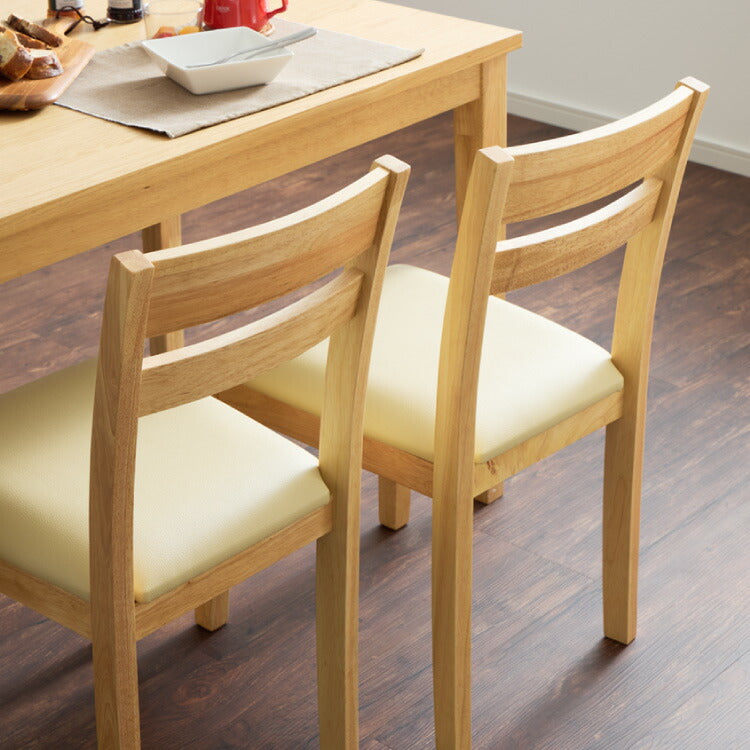 ダイニングセット 背もたれ付き ベンチ 4点セット 120cm×75cm 4人掛け 天然木 オーク ダイニングセット ダイニングテーブル ダイニングベンチ ダイニング4点セット 食卓テーブル ダイニングチェア(代引不可)