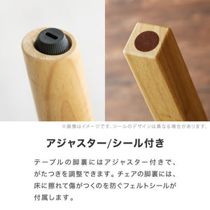 カフェ風 ダイニング3点セット 2人掛け 75×75cm ダイニングチェア ウィンザーチェア 天然木 オーク突板 ダイニング テーブル カフェテーブル ダイニングチェアー ナチュラル 木製 北欧(代引不可)