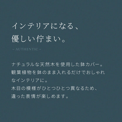 アカシアプランターボックス 7号鉢用 プランターカバー ウッドプランターボックス ウッドプランターカバー スクエア型 インナーポット付き 底穴なし 33.3cm×33.4cm×34.7cm 木製 鉢カバー(代引不可)