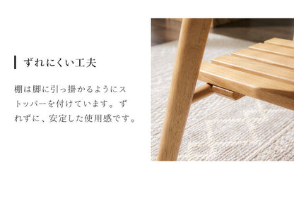 天然木 折りたたみテーブル 棚付き ローテーブル テーブル センターテーブル フォールディングテーブル リビングテーブル カフェ