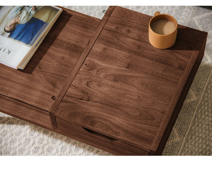 ガラス センターテーブル 引き出し付き 天然木 ローテーブル テーブル 木製 おしゃれ リビングテーブル かわいい カフェ 北欧