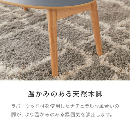センターテーブル 折りたたみ 楕円型センターテーブル 80×60cm メラミン天板 天然木 幅80 ローテーブル テーブル 机 折り畳み 天然木 一人暮らし 新生活 リビング 食事 作業 おしゃれ 北欧