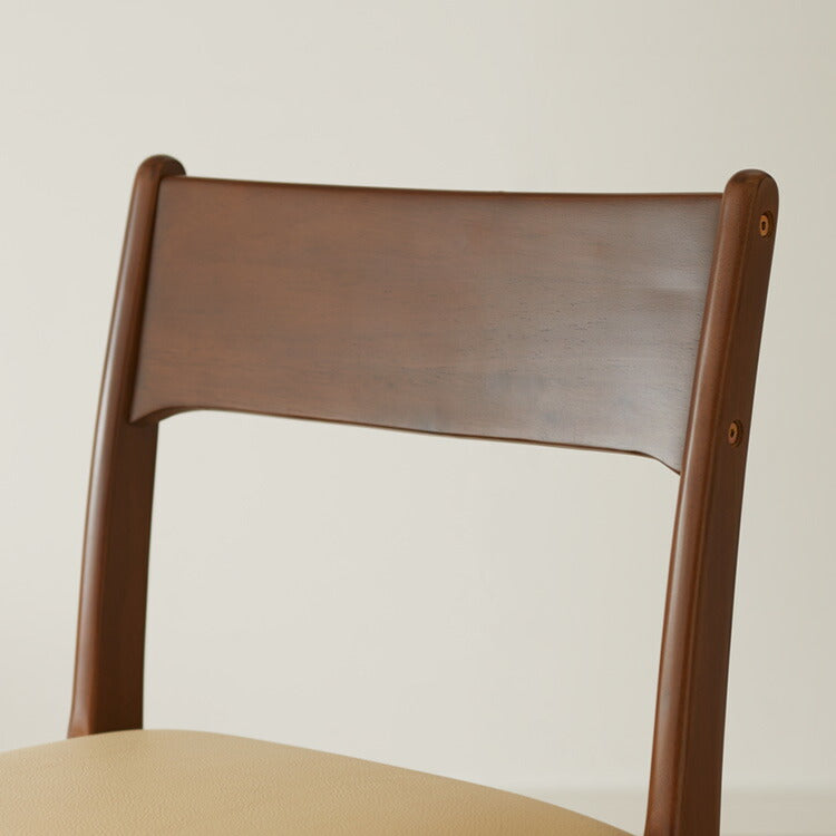 ダイニングチェア 2脚セット リース 背もたれ 木製 イス チェア 天然木 おしゃれ ダイニング チェア チェアー 2点セット 肘なし 肘無し 食卓椅子 2脚