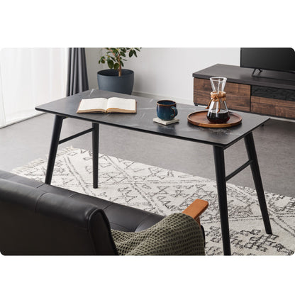 折りたたみ ソファテーブル 高さ60cm 110×50cm ローテーブル おしゃれ 北欧 シンプル ナチュラル センターテーブル ソファテーブル テーブル 大理石 石目調 机 折り畳み 収納付き 天然木 完成品