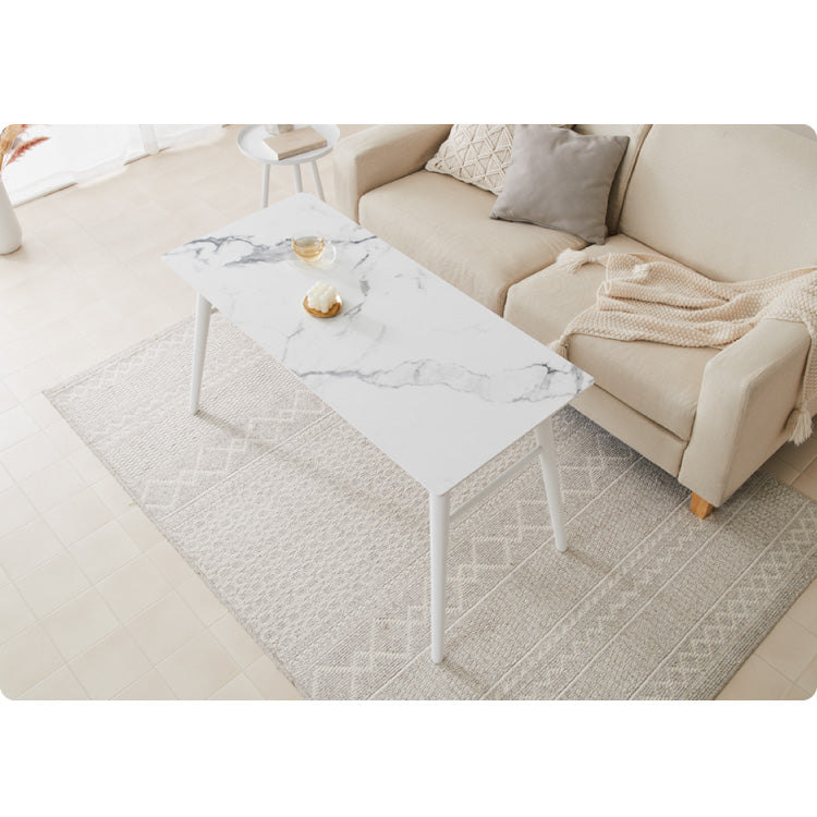 折りたたみ ソファテーブル 高さ60cm 110×50cm ローテーブル おしゃれ 北欧 シンプル ナチュラル センターテーブル ソファテーブル テーブル 大理石 石目調 机 折り畳み 収納付き 天然木 完成品