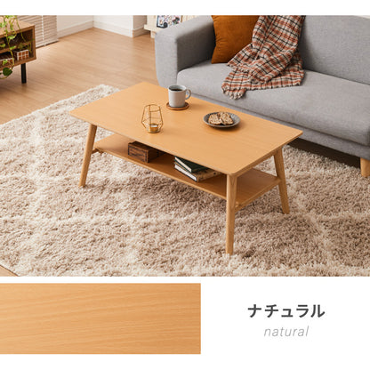 【5%OFF】折りたたみ 棚付き センターテーブル 90×50cm ローテーブル おしゃれ 北欧 シンプル ナチュラル センターテーブル ソファテーブル テーブル 大理石 石目調 机 折り畳み 収納付き 天然木 完成品 木製【送料無料】