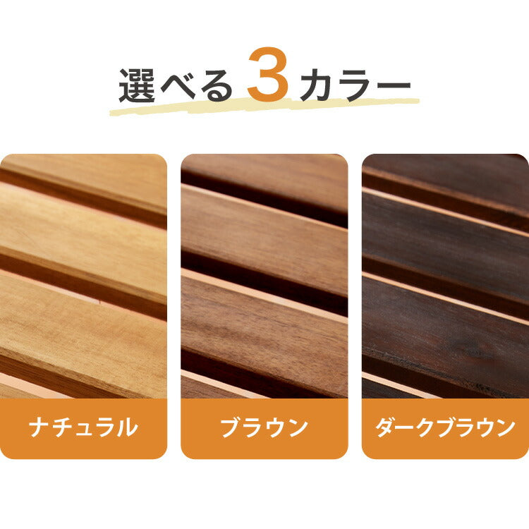 アカシア×スチール ガーデン3点セット アカシア ガーデンセット 55cm 天然木 コンパクト 折りたたみ可能 ガーデンテーブル ガーデンチェア 2脚 木製 ベランダ ガーデンファニチャーセット