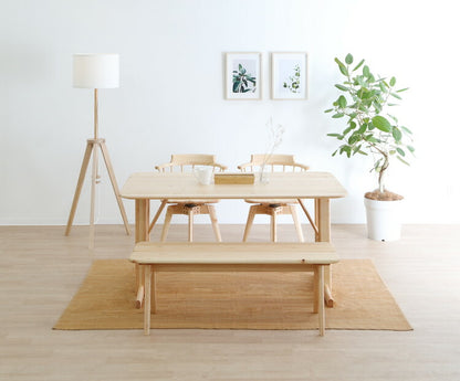 ダイニングベンチ 幅120 単品 ベンチ おしゃれ 椅子 イス いす チェア ナチュラル ヒノキ 檜 国産ヒノキ 天然木 ナチュラル 防カビ 防ダニ 北欧(代引不可)