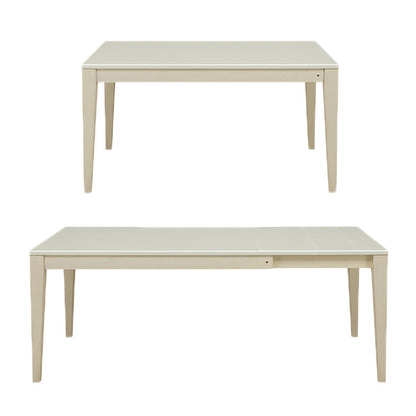 伸縮 ダイニングセット 4人掛け 4点セット ダイニングテーブルセット 伸長式 幅130~幅180 ホワイト 白 鏡面 ダイニングチェア ベンチ 食卓セット 北欧 おしゃれ(代引不可)