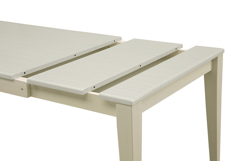 伸縮 ダイニングセット 4人掛け 4点セット ダイニングテーブルセット 伸長式 幅130~幅180 ホワイト 白 鏡面 ダイニングチェア ベンチ 食卓セット 北欧 おしゃれ(代引不可)