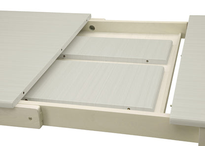 伸縮 ダイニングセット 4人掛け 4点セット ダイニングテーブルセット 伸長式 幅130~幅180 ホワイト 白 鏡面 ダイニングチェア ベンチ 食卓セット 北欧 おしゃれ(代引不可)