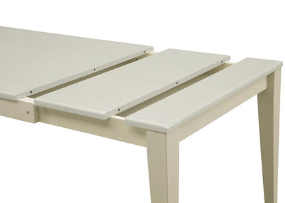 ダイニングテーブル 単品 伸縮 幅130~幅180 4人掛け 6人掛け 4段階調整 伸縮テーブル 伸長式 ダイニング ホワイト 鏡面 傷に強い 白(代引不可)