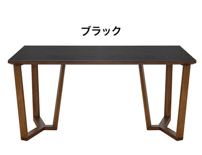 ダイニングテーブル セラミック 幅150 単品 4人掛け セラミックダイニングテーブル おしゃれ 北欧 耐熱 耐汚 防水 北欧 ブラック ホワイト 白 食卓テーブル(代引不可)