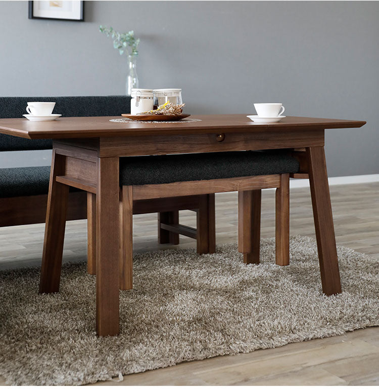 ダイニングセット 3点セット 110cm伸長テーブル 110cm伸長チェア 80cmベンチ リビング ダイニング ダイニングテーブル ダイニングチェア おしゃれ 新生活(代引不可)