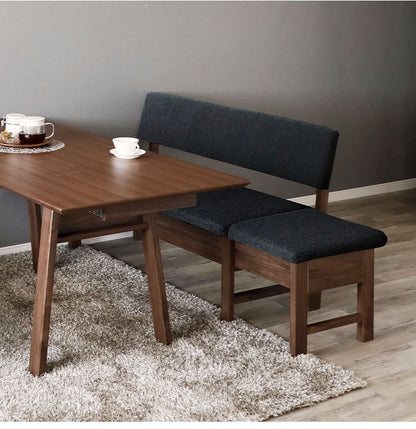 ダイニングセット 3点セット 110cm伸長テーブル 110cm伸長チェア 80cmベンチ リビング ダイニング ダイニングテーブル ダイニングチェア おしゃれ 新生活(代引不可)