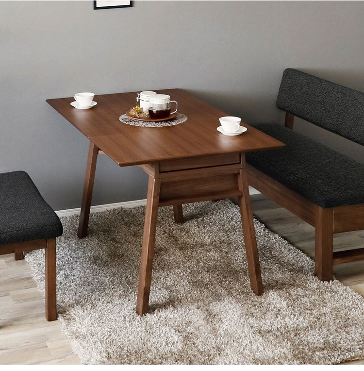 ダイニングセット 3点セット 130cm伸長テーブル 130cm伸長チェア 80cmベンチ リビング ダイニング ダイニングテーブル ダイニングチェア おしゃれ 新生活(代引不可)