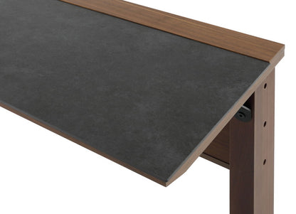 デスク 幅150cm テーブル 天板 デスク コンセント 机 リビングテーブル ダイニングテーブル ブラウン ローテーブル 在宅勤務 リモートワーク パソコンデスク オフィスデスク シンプル(代引不可)