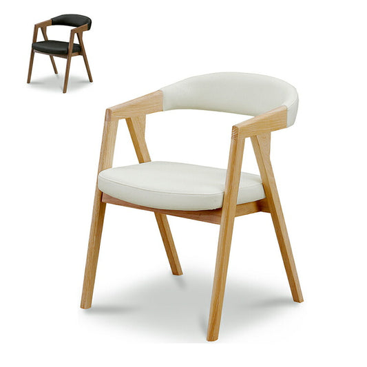 チェア ダイニングチェア おしゃれ 椅子 木製 肘付き リビング ダイニング いす イス 食卓 一人用 リモートワーク 在宅勤務(代引不可)