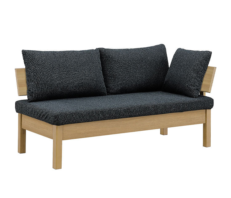 専用チェアアーム アーム単品 クッション付属 カウチチェア リビング ダイニング(代引不可)