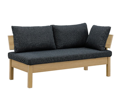 専用チェアアーム アーム単品 クッション付属 カウチチェア リビング ダイニング(代引不可)