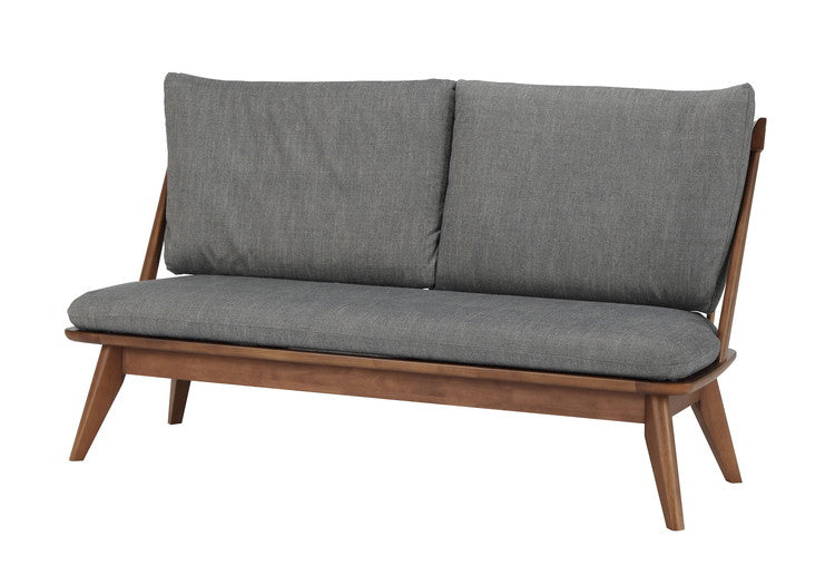 ダイニングセット 4点セット 4人掛け ハイバック ダイニングテーブルセット ベンチ チェア 食卓セット 天然木 ナチュラル ファブリック(代引不可)