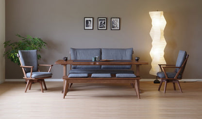 ダイニングベンチ 幅160 単品 背もたれあり ベンチ ソファ おしゃれ 椅子 イス いす チェア ナチュラル ファブリック 北欧(代引不可)