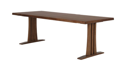 ダイニングテーブル 幅180 単品 テーブル 食卓テーブル 6人掛け おしゃれ ダイニングテーブル 食卓 ウォールナット 天然木 ナチュラル 北欧(代引不可)