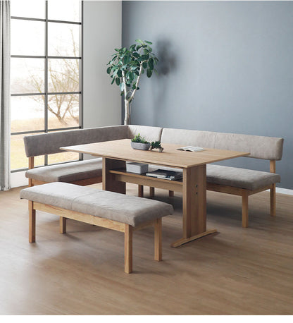 ダイニング 4点セット 130cmベンチ 150cmテーブル 150cmチェア 156カウチ リビング ダイニング ダイニングチェア ダイニングテーブル おしゃれ 新生活(代引不可)