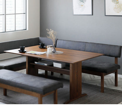 ダイニング 3点セット 150cmテーブル 150cmチェア 156cmカウチ リビング ダイニングテーブル ダイニングチェア おしゃれ 新生活(代引不可)