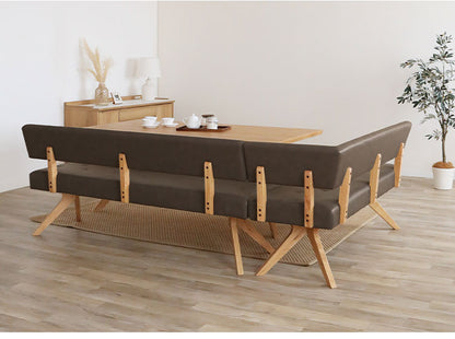 ダイニング 5点セット 150cmテーブル 150cmチェア 160cmカウチ 回転チェア2脚 リビング ダイニングテーブル ダイニングセット チェア 長椅子 新生活(代引不可)