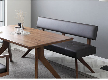 ダイニング 3点セット カウチセット 150cmテーブル ダイニングチェア カウチ リビング ダイニングテーブル 長椅子 おしゃれ 新生活(代引不可)