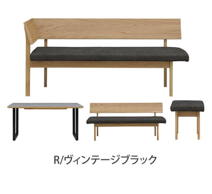 ダイニングセット セラミック 4点セット 150cmテーブル 160cmチェア 160cmカウチ スツール リビング ダイニングテーブル ダイニングチェア おしゃれ 新生活(代引不可)