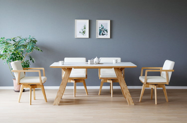 ダイニングテーブル セラミック 幅150 単品 4人掛け セラミックダイニングテーブル おしゃれ 北欧 耐熱 耐汚 防水 北欧 ブラック ホワイト 白 食卓テーブル(代引不可)