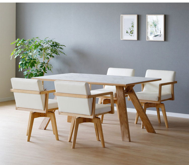 ダイニングテーブル セラミック 幅150 単品 4人掛け セラミックダイニングテーブル おしゃれ 北欧 耐熱 耐汚 防水 北欧 ブラック ホワイト 白 食卓テーブル(代引不可)