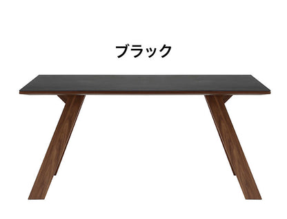 ダイニングテーブル セラミック 幅150 単品 4人掛け セラミックダイニングテーブル おしゃれ 北欧 耐熱 耐汚 防水 北欧 ブラック ホワイト 白 食卓テーブル(代引不可)