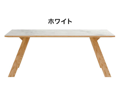 ダイニングテーブル セラミック 幅180 単品 6人掛け セラミックダイニングテーブル おしゃれ 北欧 耐熱 耐汚 防水 北欧 ブラック ホワイト 白 食卓テーブル(代引不可)