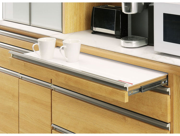 食器棚 幅120cm キッチンボード レンジボード 右開き 左開き ガラス戸 ブラウン コンパクト レンジ台 キッチンボード ダイニングボード リビング ダイニング 台所 家族 ファミリー(代引不可)