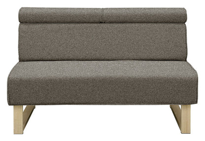 L字ダイニングセット 4点セット 4人掛け 昇降テーブル ダイニングテーブルセット ベンチ チェア 食卓セット 天然木 ナチュラル ファブリック(代引不可)