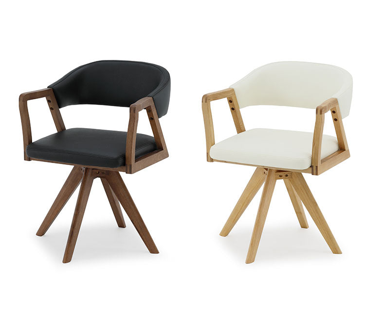 ダイニング 5点セット チェア4脚 180×90cmテーブル リビング ダイニングテーブル ダイニングチェア 回転チェア おしゃれ 新生活(代引不可)