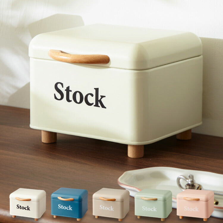 ストックケース Stock 北欧 小物入れ マスクケース 道具箱 救急箱 ツールボックス 収納ケース 収納ボックス レトロ調 かわいい 可愛い おしゃれ