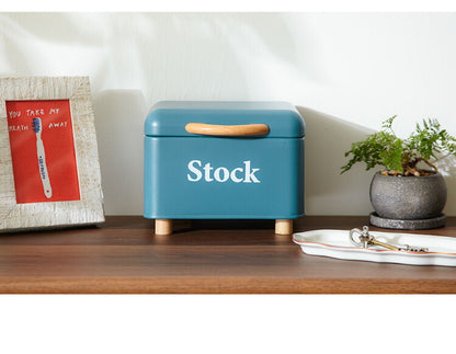 ストックケース Stock 北欧 小物入れ マスクケース 道具箱 救急箱 ツールボックス 収納ケース 収納ボックス レトロ調 かわいい 可愛い おしゃれ