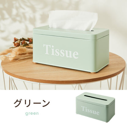 【5%OFF】ティッシュケース Tissue 北欧風 ティッシュボックス レトロ調 くすみカラー かわいい おしゃれ ティッシュ ペーパタオル ティッシュカバー 収納ケース 収納箱