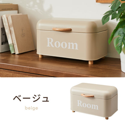 ストレージケース Room 北欧風 小物入れ ふた付き ストレージボックス 収納ボックス レトロ調 くすみカラー かわいい おしゃれ 収納ケース 収納箱