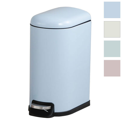 ゴミ箱 フットペダル 10L レトロ風 4カラー 静音 バケツ 取り外し可能 おしゃれ 北欧 シンプル ダストボックス ごみ箱