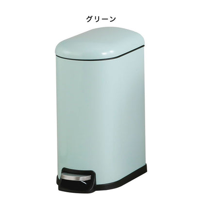 ゴミ箱 フットペダル 10L レトロ風 4カラー 静音 バケツ 取り外し可能 おしゃれ 北欧 シンプル ダストボックス ごみ箱