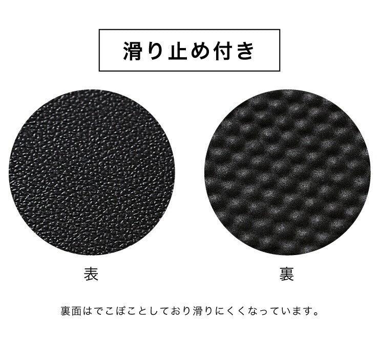 マット 疲労軽減マット 耐水 滑り止め機能 ブラック 腰痛対策 立ち仕事対策 上下昇降デスク 文教 教壇 疲れにくい