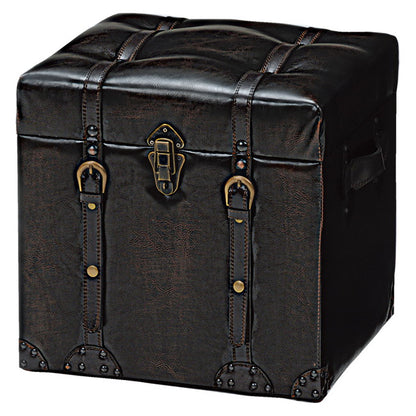 萩原 MC-6000DBR 収納スツール(代引不可)